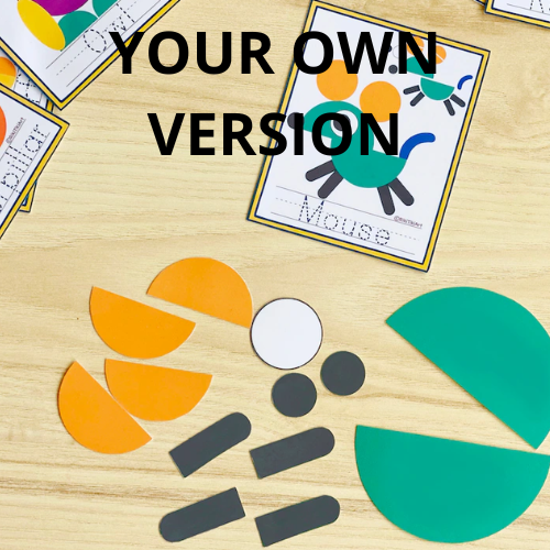 printable Montessori puzzles-montecards